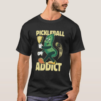 T-shirt Pickleball Addict Pickle Pickleball Player Boys Gi