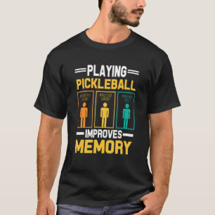 T-shirt Pickleball Aimant Paddle Pickleball Joueur S