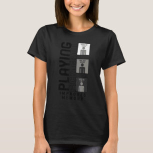 T-shirt Pickleball améliore la mémoire Pickleball Dink Pad
