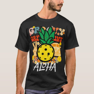 T-shirt Pickleball Ananas Aloha Pickle Ball Hawaii Hommes