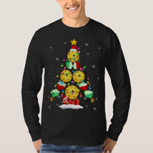 T-shirt Pickleball Arbre de Noël Père Noël Pickleball X-ma