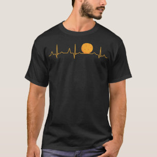 T-shirt Pickleball Ball Heartbeat Apparel, Pickelball 518