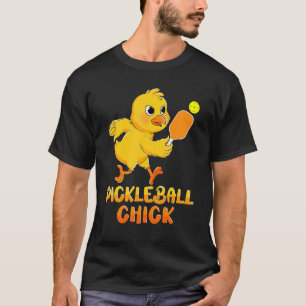 T-shirt Pickleball Chick Pickle Ball Pour Joueurs Garçons