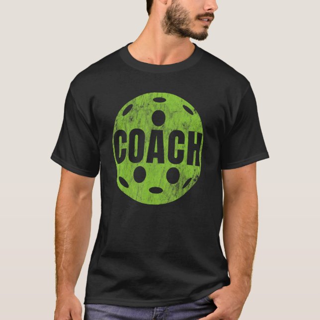 T-shirt Pickleball Coach  Pickleball Paddleball Player Spo (Devant)