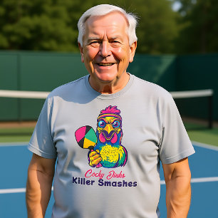 T-shirt Pickleball Cock-a-Dink Smash Master
