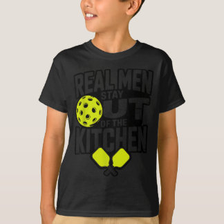 T-shirt Pickleball design for men boys pickle ball