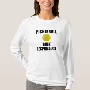 T-shirt Pickleball Dink de façon responsable