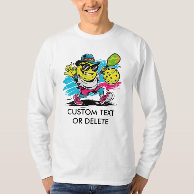 T-shirt pickleball drôle (Devant)