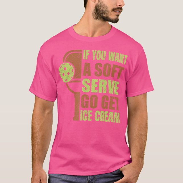T-shirt Pickleball Drôle Pour (Devant)