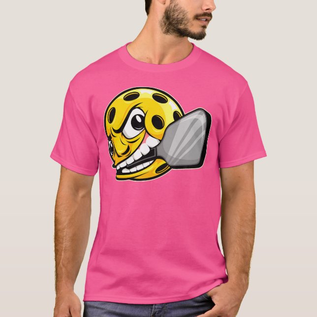 T-shirt Pickleball Drôle Pour Balle Cool (Devant)
