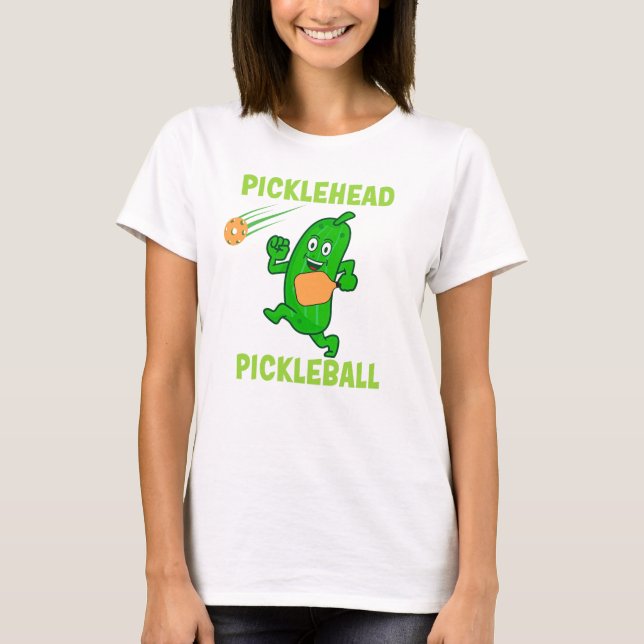 T-shirt Pickleball en tête de chiche (Devant)