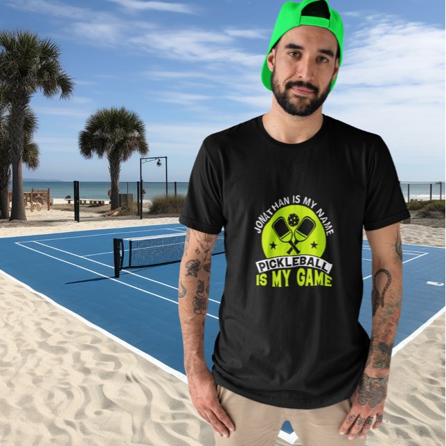 T-shirt Pickleball est mon jeu Personnalisé (Créateur téléchargé)