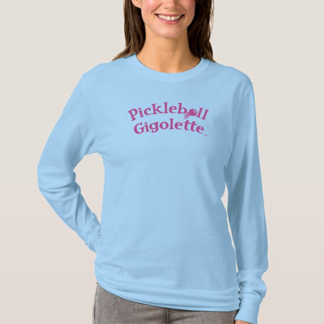 T-shirt Pickleball Gigolette™ Swingrz Swag Total Player (Devant)