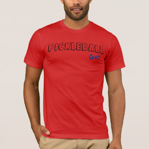 T-shirt Pickleball Guy rouge