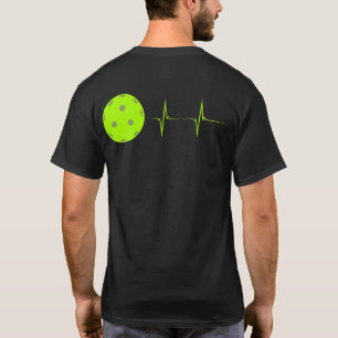 T-shirt Pickleball Heartbeat Men/WomenTee Shirt - Green