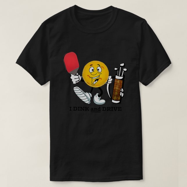 T-shirt Pickleball i drink and drive ATT Classic (Design devant)