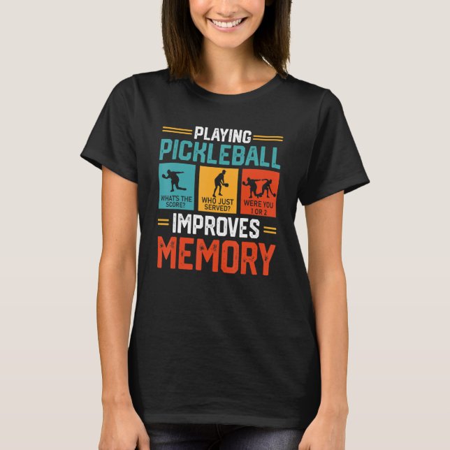 T-shirt Pickleball Improves (Devant)