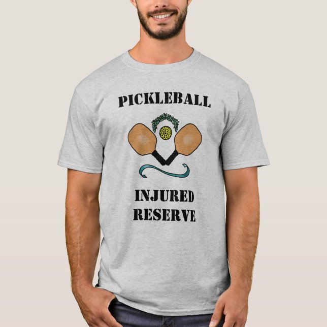 T-shirt Pickleball Injury (Devant)