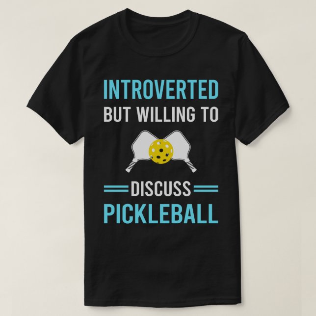 T-shirt Pickleball introduit (Design devant)