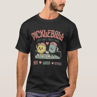 T-shirt Pickleball Joue Rire Répète | Pickleball Mignon Ka