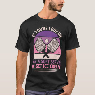 T-shirt Pickleball Joueuse Pickleball Femmes Pickleball