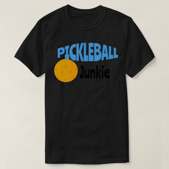 T-shirt Pickleball Junkie (Design devant)
