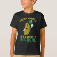 Pickleball Kid Big Deal Pickle Sport