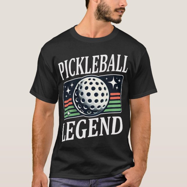 T-shirt Pickleball Legend Dink It Paddles (Devant)