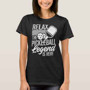 T-shirt Pickleball Legend Est Ici Pickleball Player Premiu