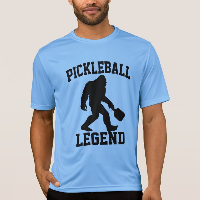 T-shirt Pickleball Legend Funny Bigfoot (Devant)
