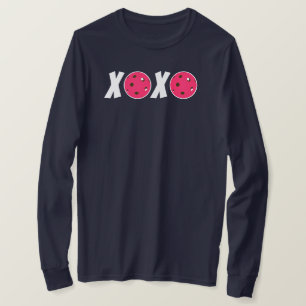 T-shirt Pickleball Love rose Valentine XOXO Pickleballs