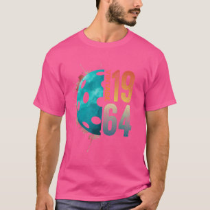 T-shirt Pickleball Maman Papa Grand-père Grand-mère 60e an