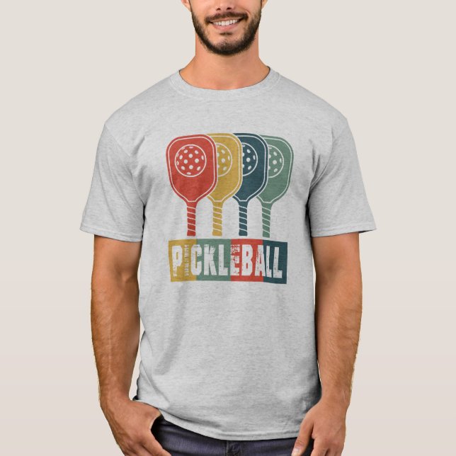 T-shirt Pickleball moderne (Devant)