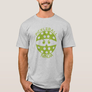 T-shirt Pickleball Ninja vert
