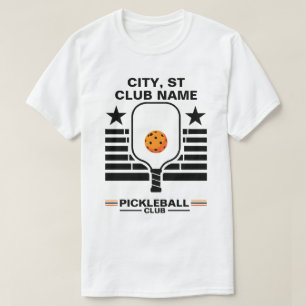 T-shirt Pickleball Nom Personnalisé Pickleball