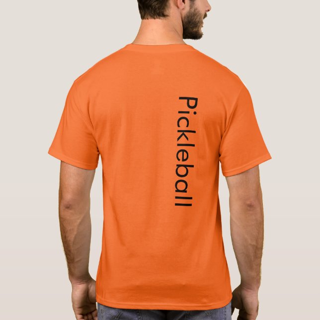 T-shirt Pickleball Orange (Dos)