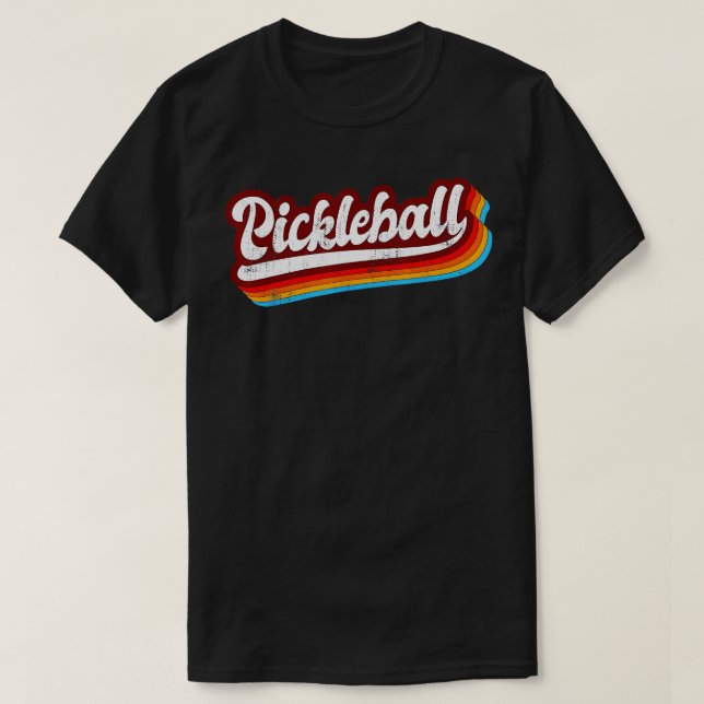 T-shirt Pickleball Paddleball Pickle Pickle Ball Amateurs  (Design devant)
