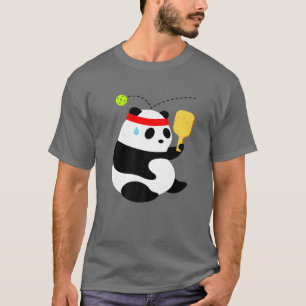 T-shirt Pickleball Panda Bear BONK !