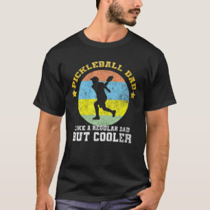 T-shirt Pickleball Papa Comme Un Père Régulier Mais Un P