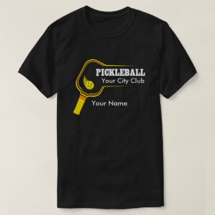 T-shirt Pickleball Personnalisable Pickleball Club