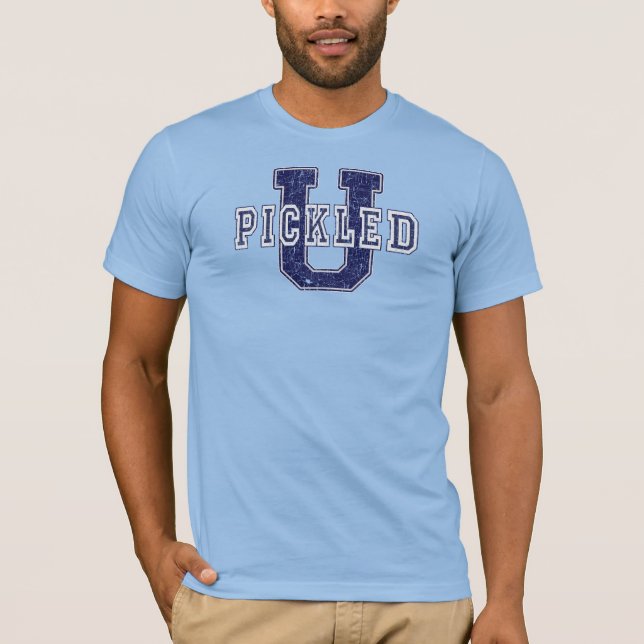 T-shirt Pickleball "Pickled U" Tee - shirt masculin (Devant)