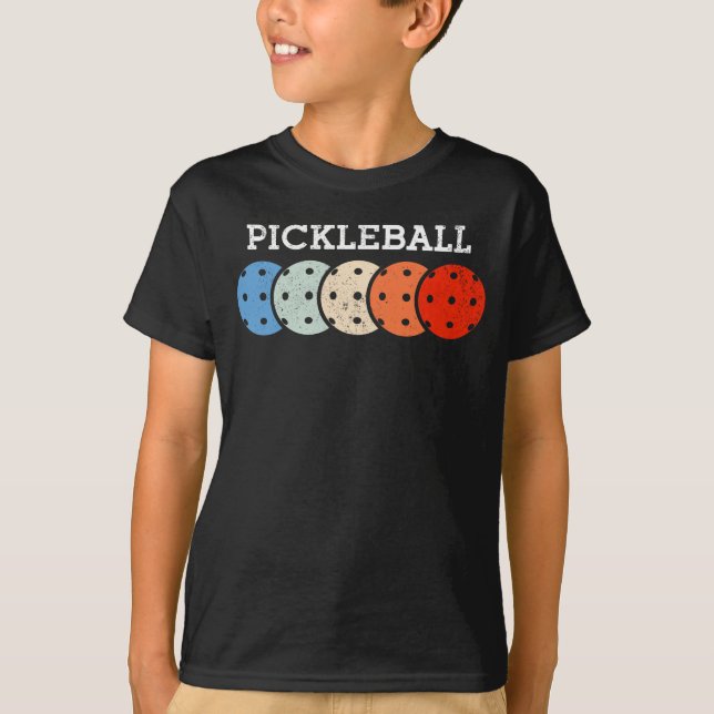 T-shirt Pickleball Player (Devant)