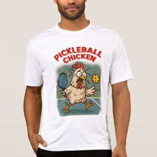 T-shirt Pickleball poulet