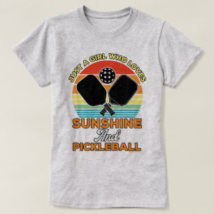 T-shirt Pickleball pour femmes Sunshine & Pickleba