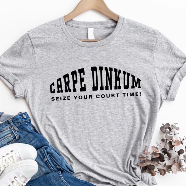 T-shirt Pickleball Pun Carpe Dinkum Drôle Moderne Mignon (Pickleball Pun Carpe Dinkum Funny Modern Cute T-Shirt)