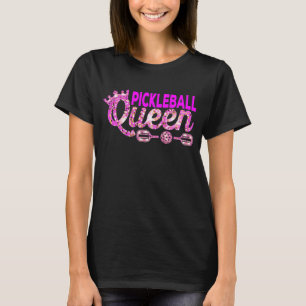 T-shirt Pickleball Queen Funny Pickleball Player Cadeau