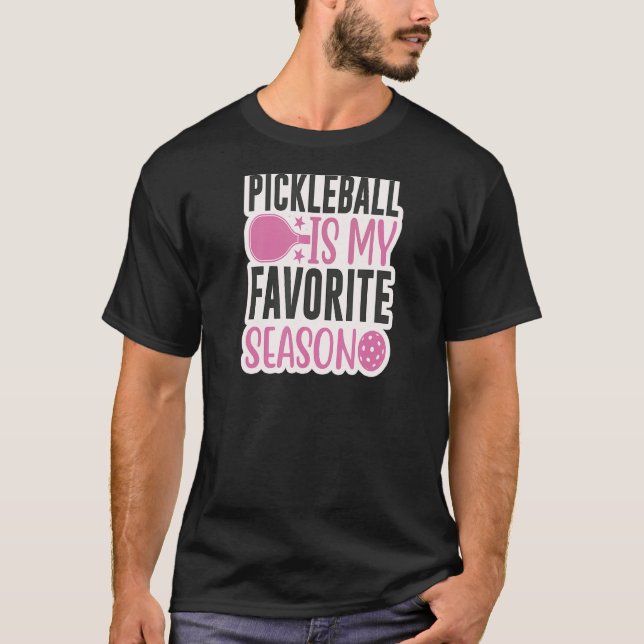 T-shirt Pickleball Retirement Pickleball est Mon favori Se (Devant)