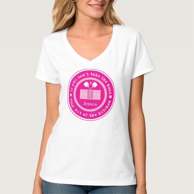 T-shirt Pickleball : si vous ne pouvez pas prendre le text (Devant)