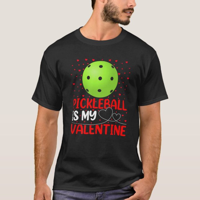 T-shirt Pickleball Sports Amateur Drôle Pickleball Est Mon (Devant)