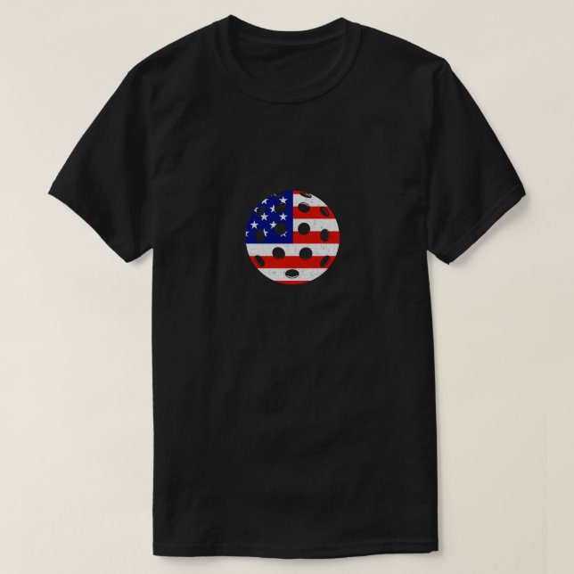 T-shirt "PICKLEBALL USA 🎾 🇺 🇸, Pickleball (Design devant)
